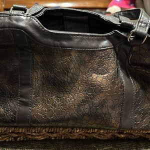 Bronze/brown purse with handles